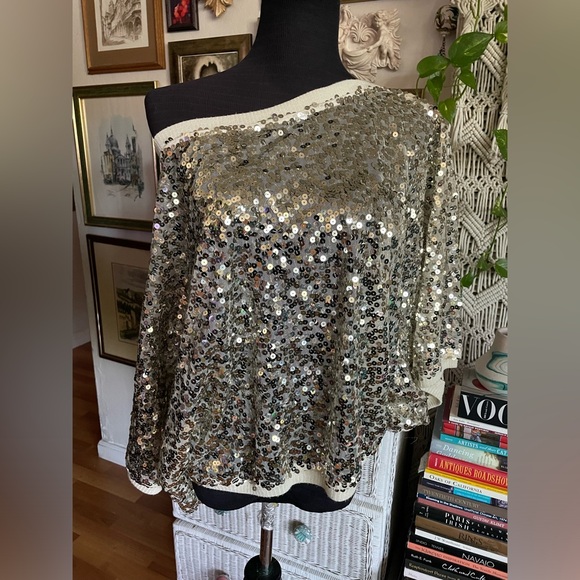 Rachel Zoe sequins top - Picture 7 of 7